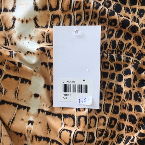 Animal print ruched dress - Picture 12 of 12